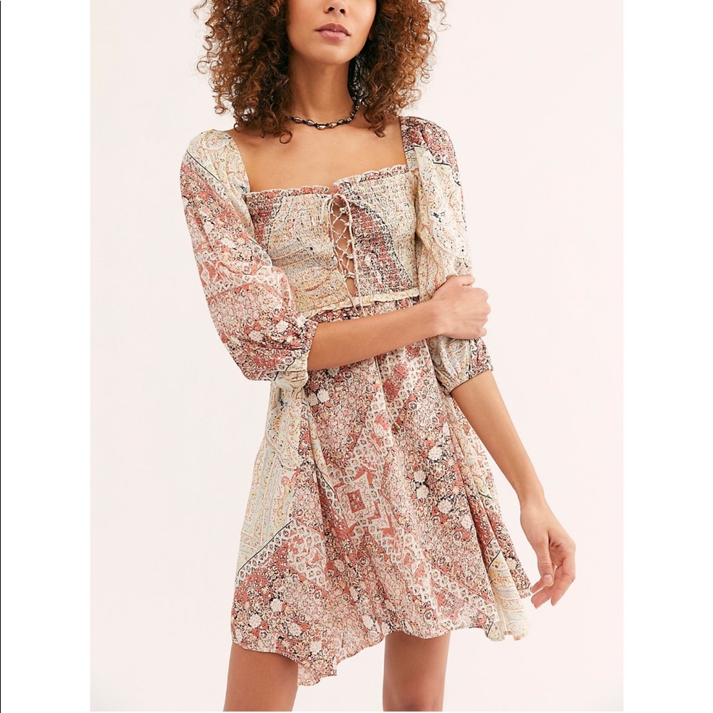 Free People Love Sick Mini Dress